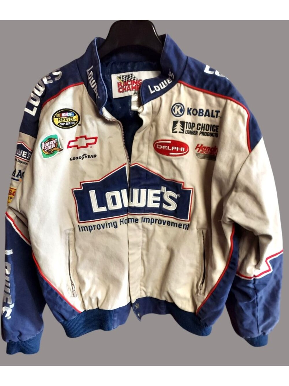 Racing Champions Jimmie Johnson #48 Lowes NASCAR Jacket Medium